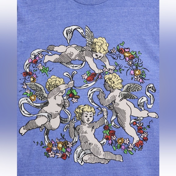 Urban Outfitters Angels Graphic Tee - Picture 2 of 3